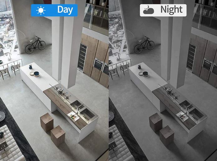 2-pack mini WiFi security cameras - Wireless HD night vision for baby and pet monitoring