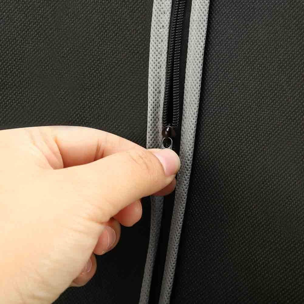 Breathable Garment Cover Set – 10-Pack Clothing Storage Covers with Window