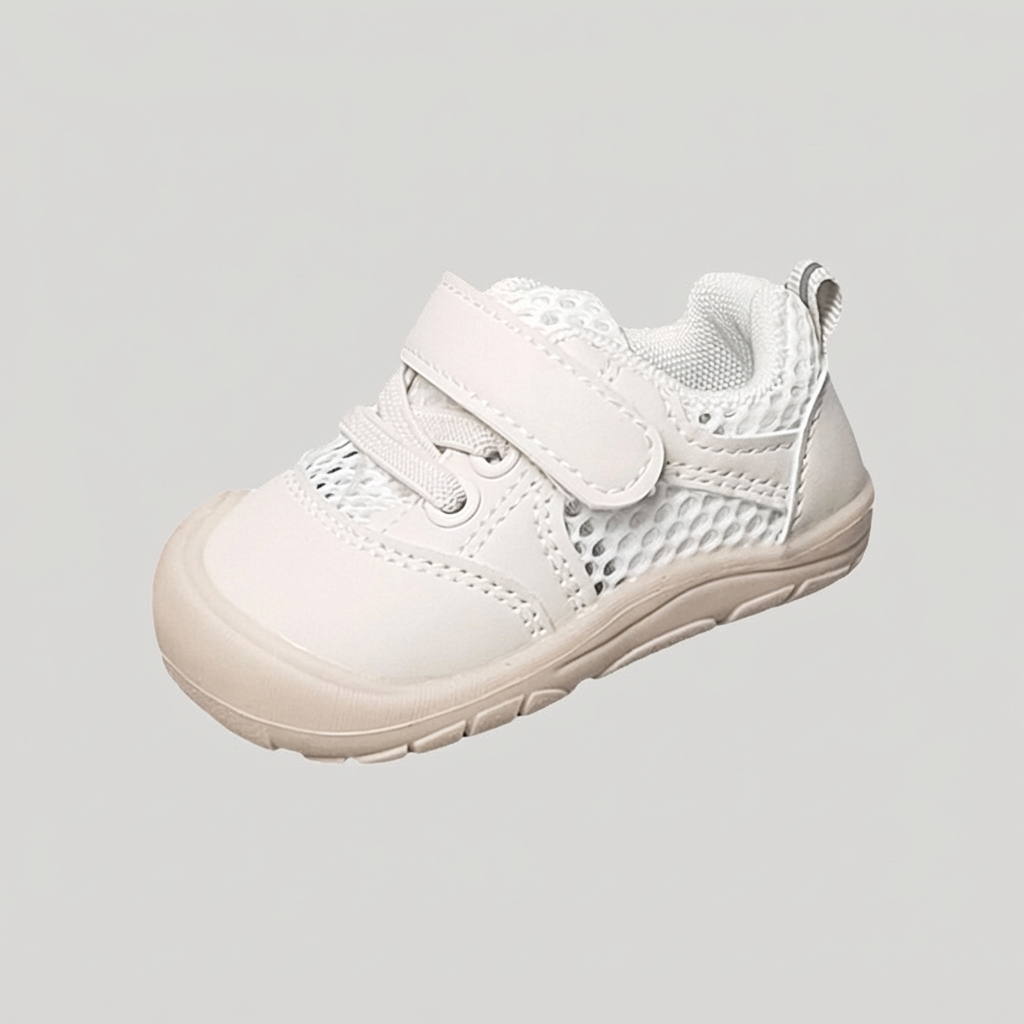 Charly | Baby Barefoot Trainers with Hook-and-Loop Straps