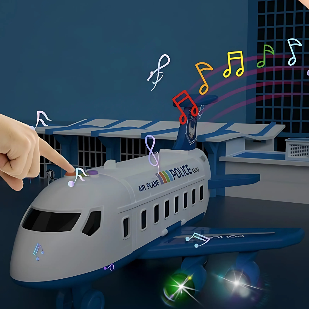 Charly | Deformable Toy Airplane with Storage & Music