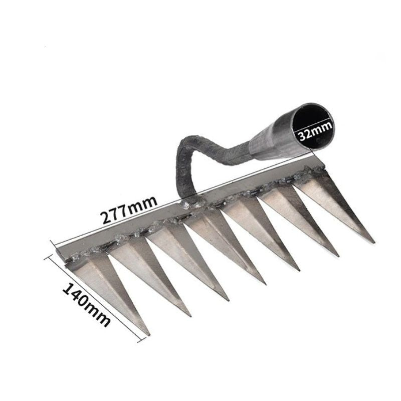 Charly | Garden Hand Weeding Cultivator with Sharp Tines