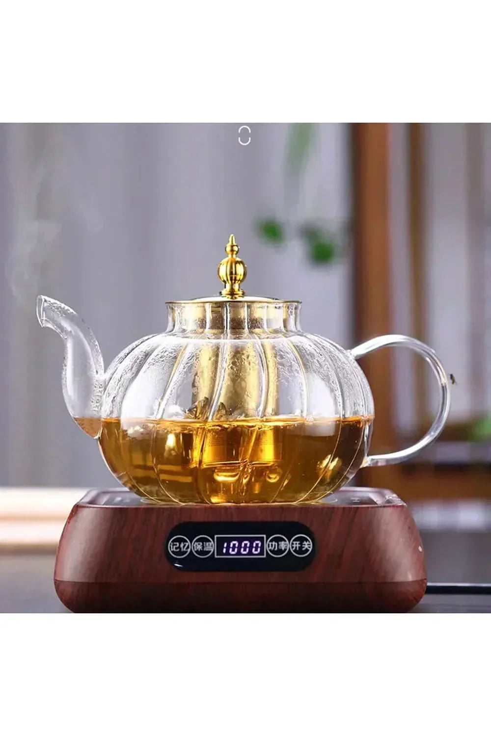 Charly | Glass Teapot with Infuser and Lid for Loose Tea