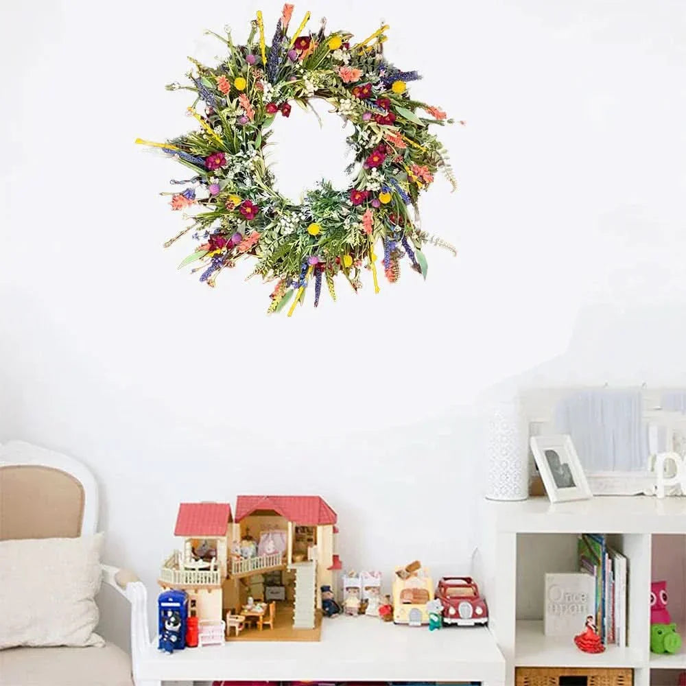Charly | Handmade Flower Wreath for Door for Indoor and Outdoor