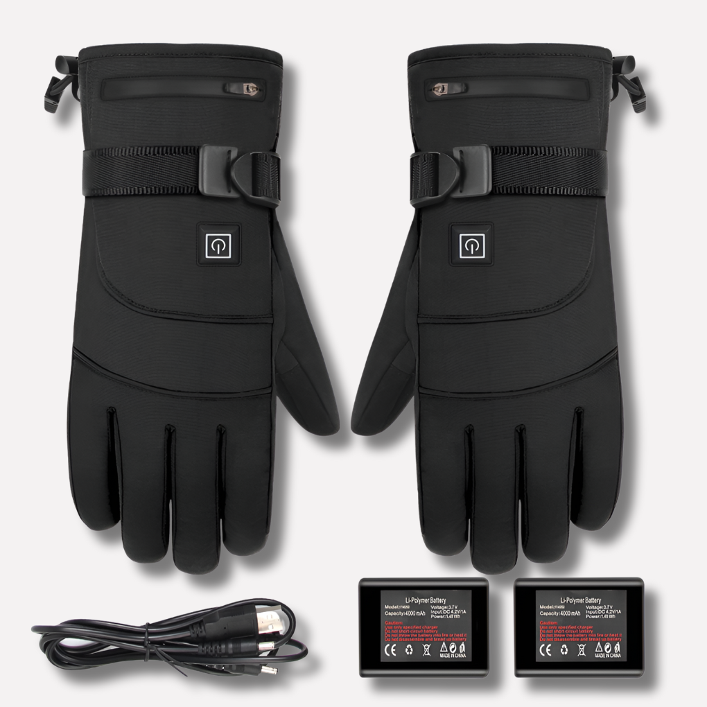 Charly | Heated Ski Gloves with Adjustable Strap