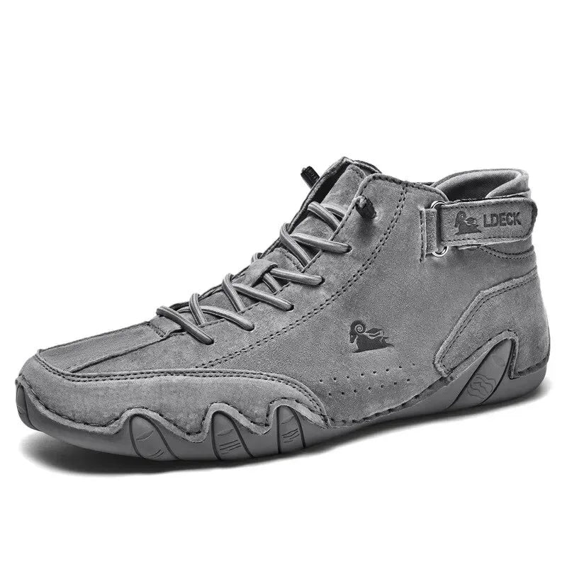 Charly | Men's High-Top Sneakers with Lace-Up Closure