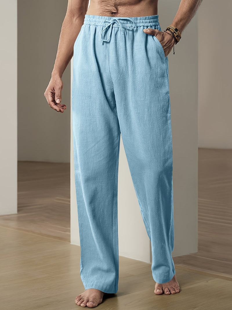 Charly | Men's Linen Drawstring Pants