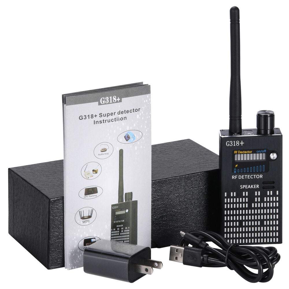 Charly | Spy Signal Detector, RF Detector, Hidden Camera, Laser Lens, GSM-GPS Device Finder