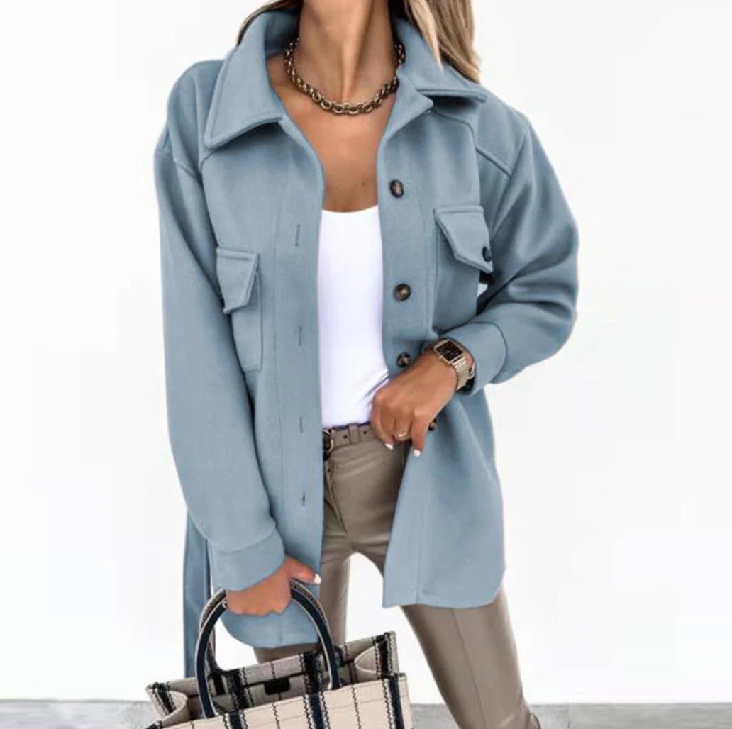 Charly | Women's Belted Overshirt Jacket