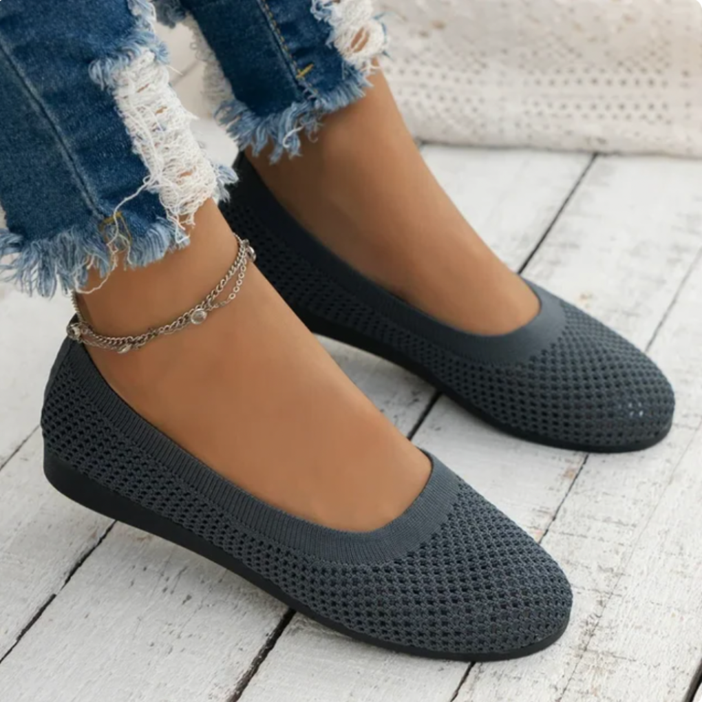 Charly | Women's Knit Slip-On Flats