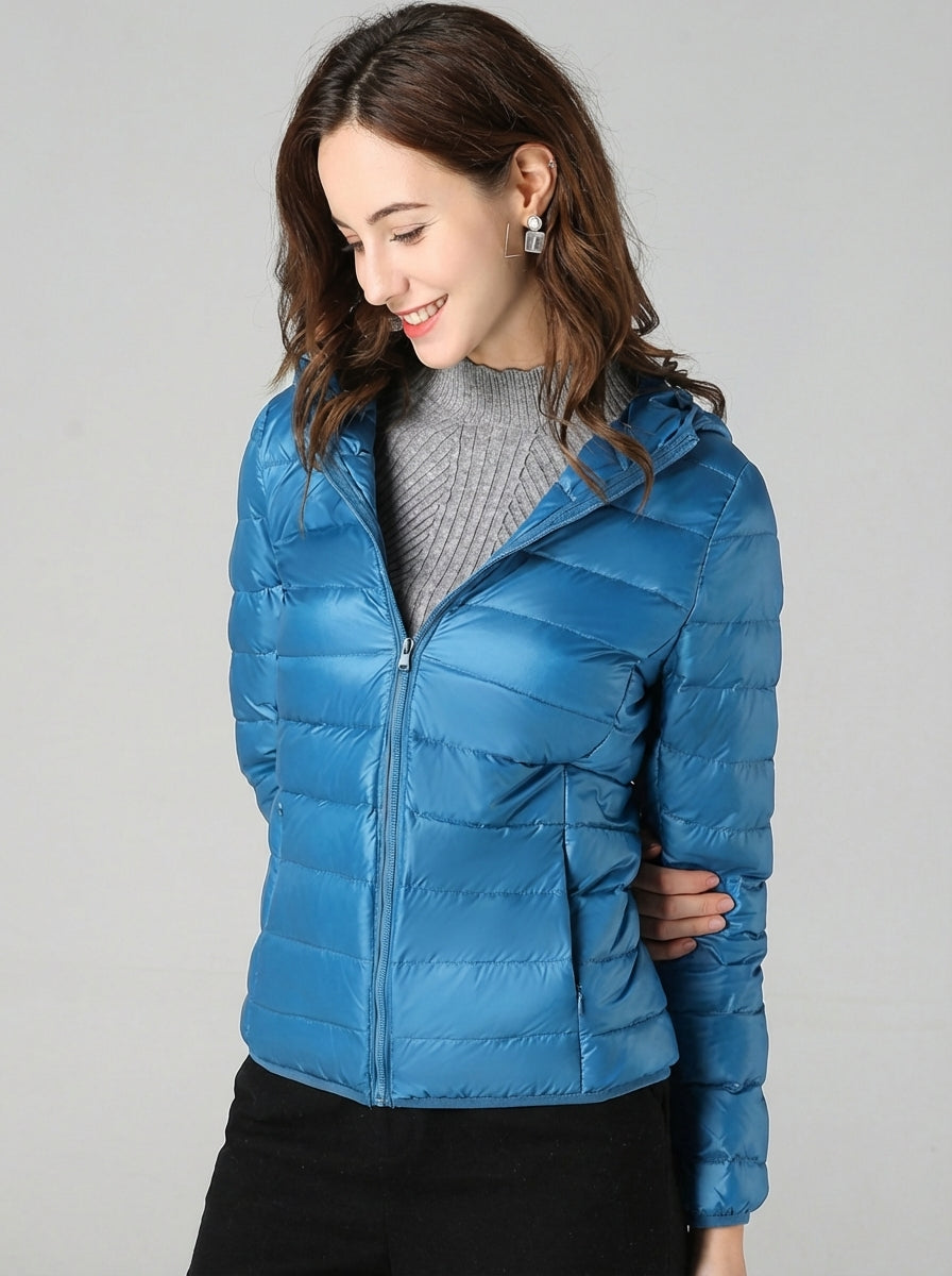 Charly | Women's Lightweight Hooded Down Jacket