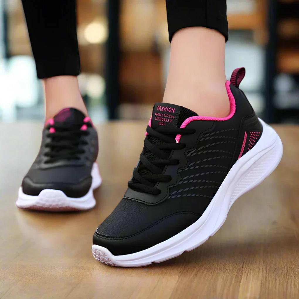Charly | Women's Slip-Resistant Work Shoes with Lace-Up Closure