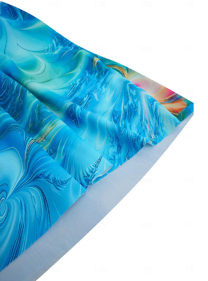 Charly | Women's Tankini Swimsuit Abstract Print Two-Piece