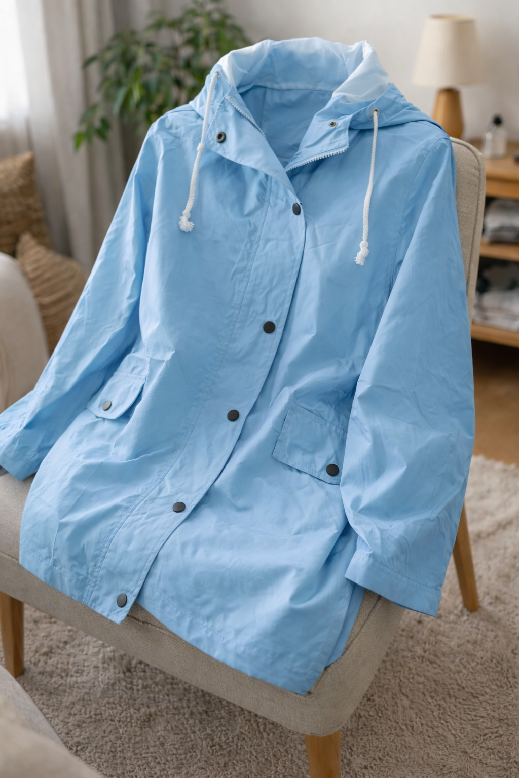 Charly Women's Transitional Jacket with Hood Lightweight
