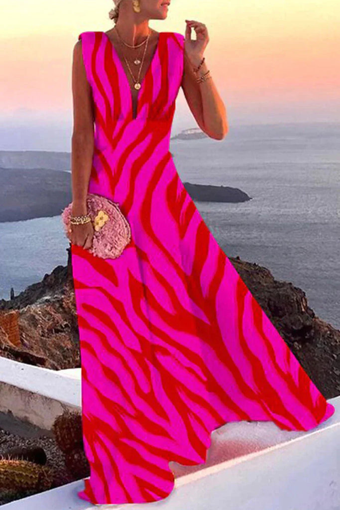 Charly | Women's V-Neck Maxi Dress
