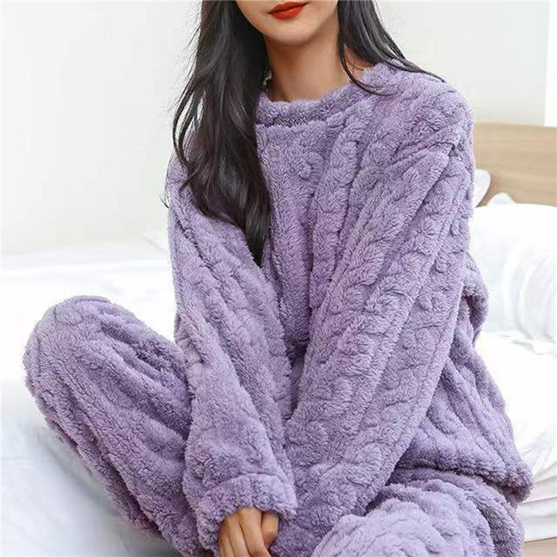 – Cozy Fleece Pajama Set
