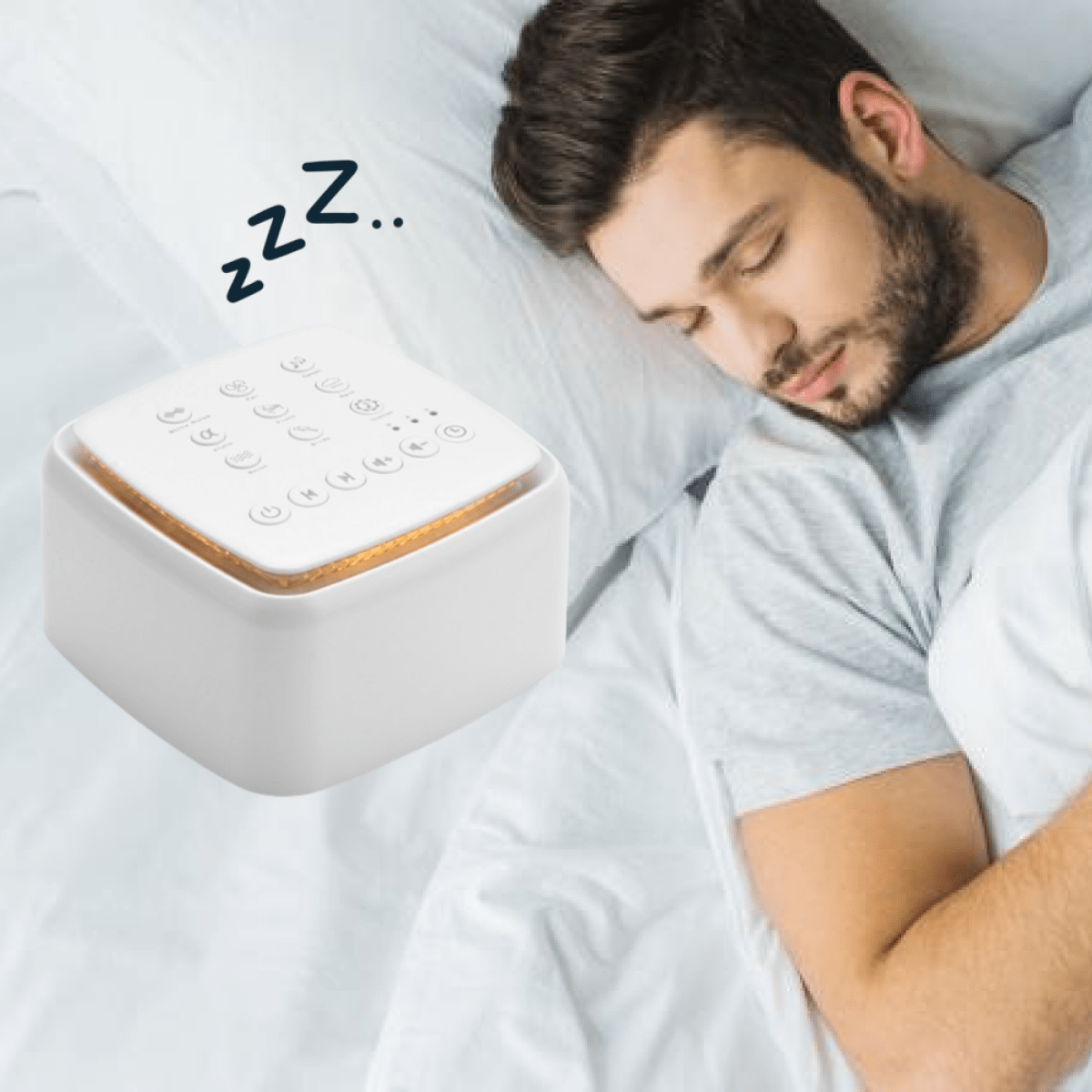 DREAMWAVE – Relaxing White Noise Sleep Machine for Better Sleep