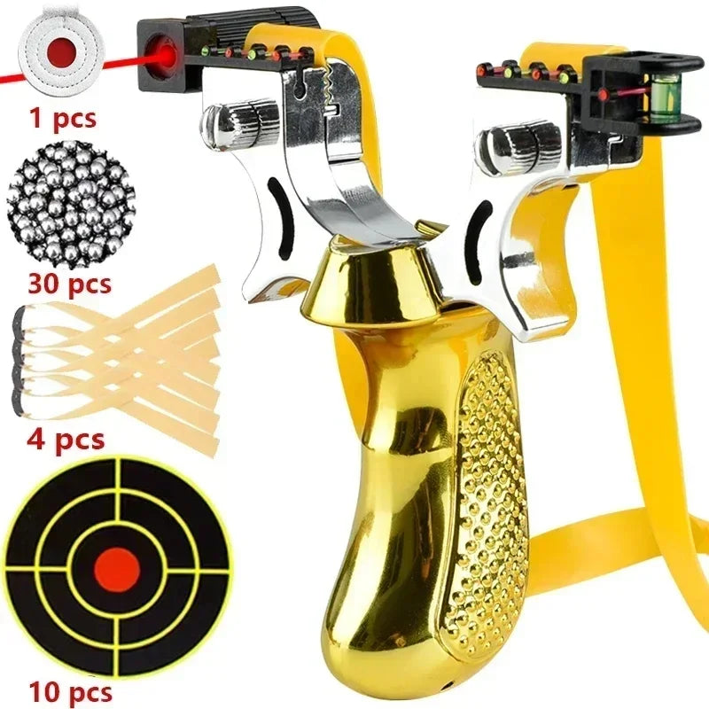 Kestrel Aim Slingshot | Laser, Level & Anti-Slip Grip