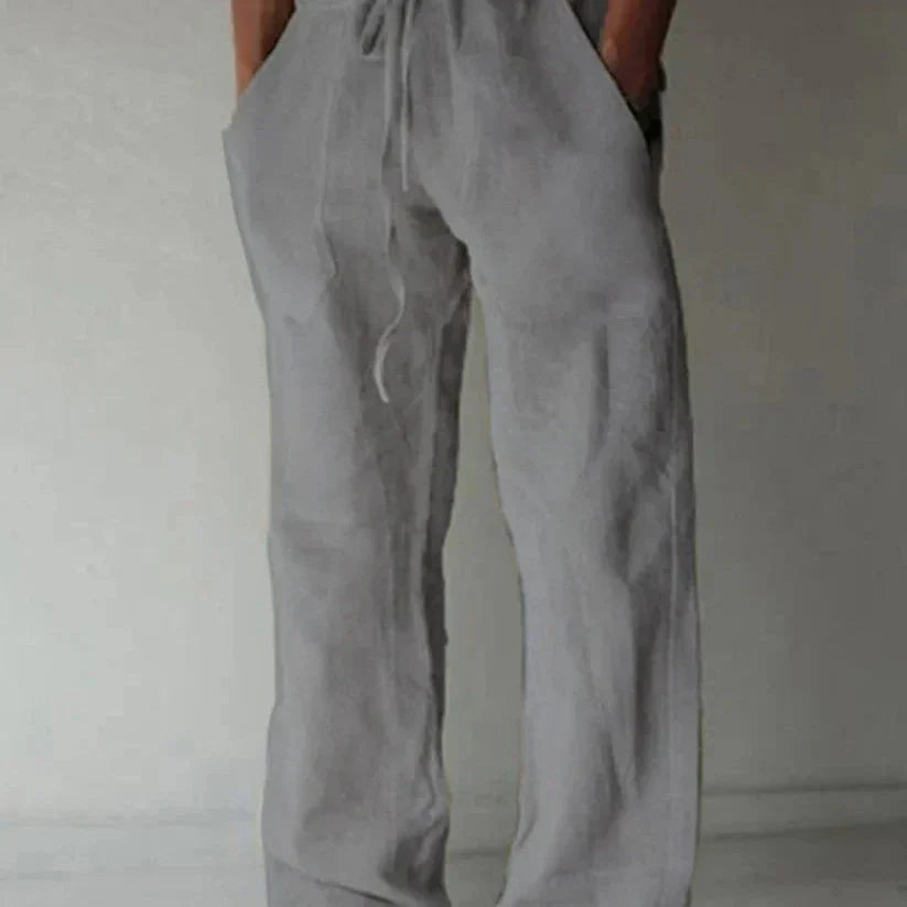 Men's Casual Fit Pants with Side Pockets