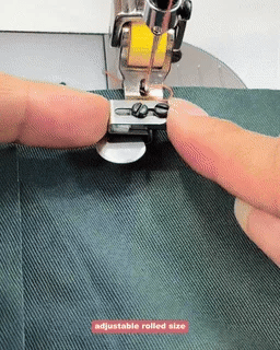 1+1 Free | Versatile Walking Foot for Sewing Machines – Adjustable for Perfect Hems | Green & Yellow