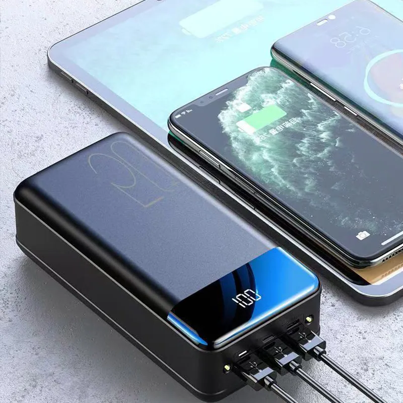 50,000mAh Ultra-High Capacity Power Bank – Super Fast Charging for Phones, Tablets & Laptops
