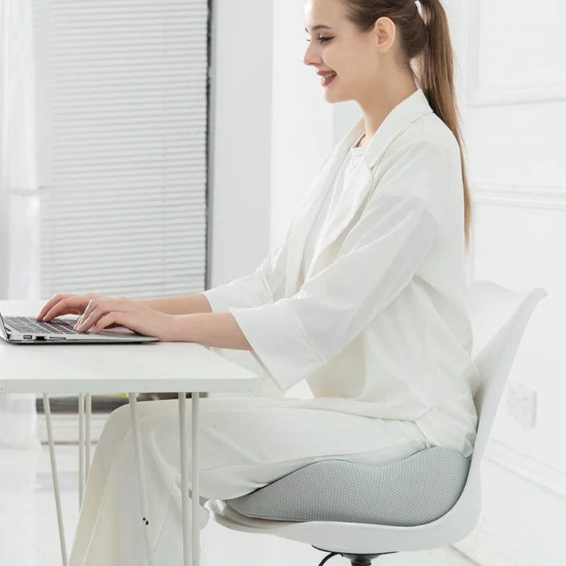 Adjustable Memory Foam Seat Cushion LuxuraComfort | Ergonomic Cushion for Ultimate Comfort and Relief