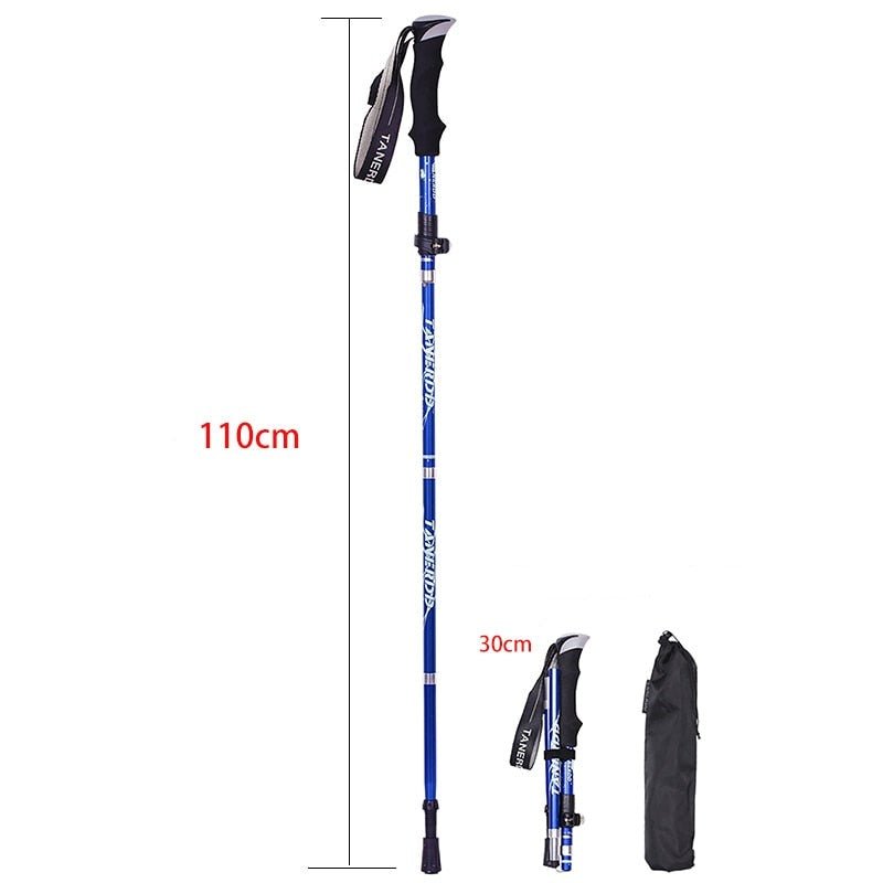 Adjustable Trekking Poles Charly | Foldable Trekking Poles | Lightweight and Durable for Outdoor Adventures