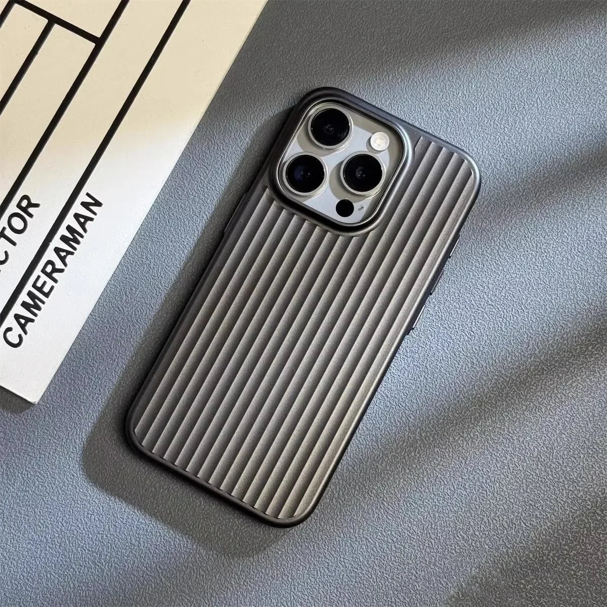 ApexGuard Titanium iPhone Case With Slim Grip And Drop Shield