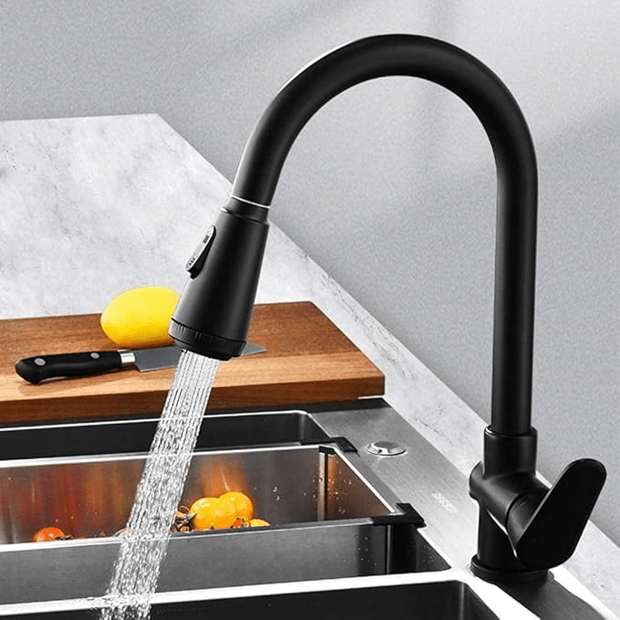 AQUAREACH – Touch kitchen faucet with pull-out spray head