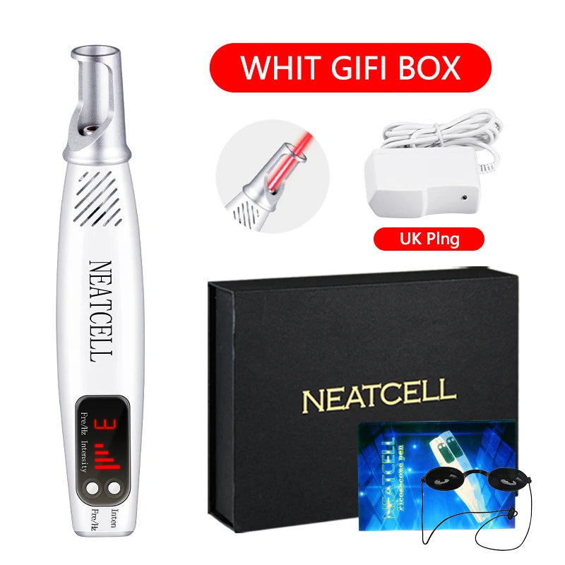AstraGlow Home Laser Pen For Tattoo, Mole And Freckle Removal