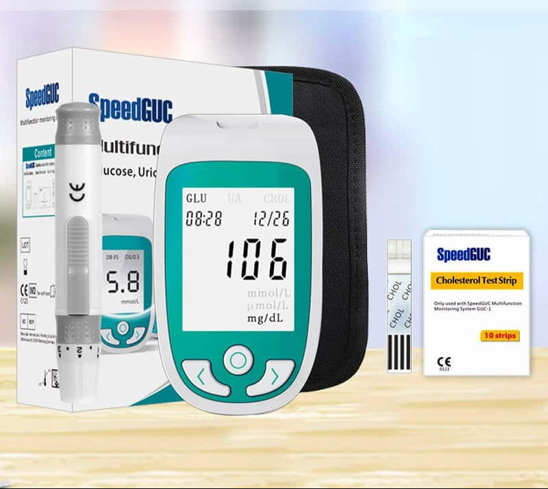 AstraGuard Health Monitor: Cholesterol, Glucose & Uric Acid