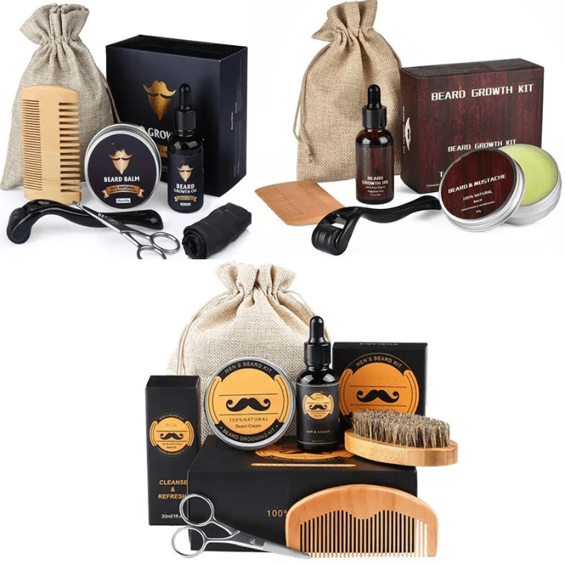 BARTBOOST – Beard Growth Kit for a Healthy & Strong Beard
