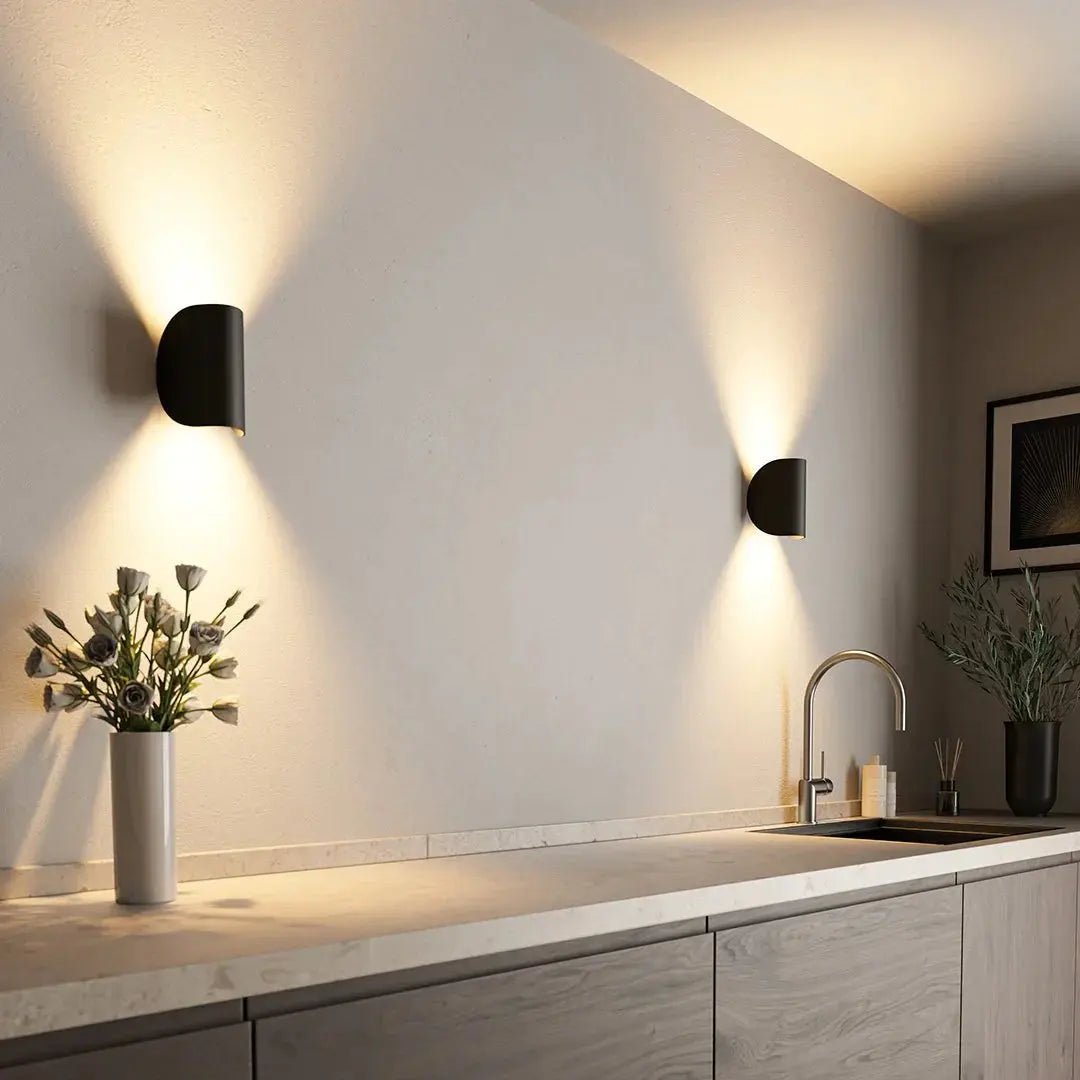 BRIGHTFLOW – Modern LED Wall Light for Energy-Efficient Living Room Lighting