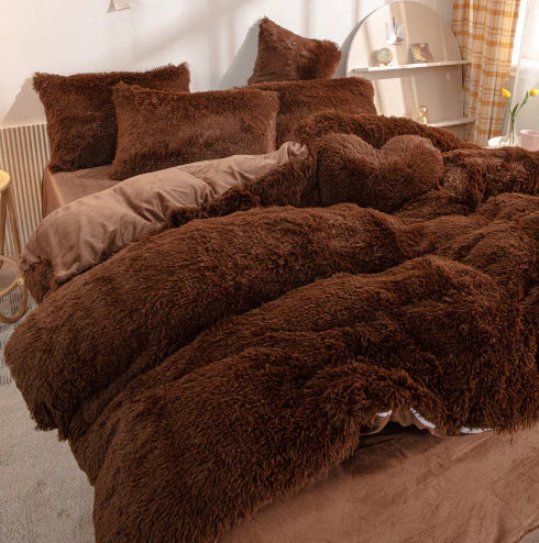 Candy-Colored Soft Duvet Cover - FluffCandy