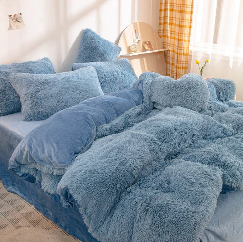Candy-Colored Soft Duvet Cover - FluffCandy