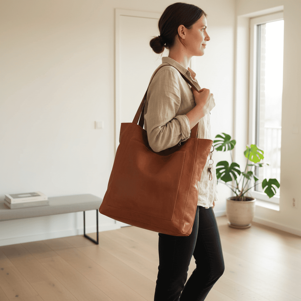 CARMÉ – Durable Shoulder Bag Made of Soft Artificial Leather