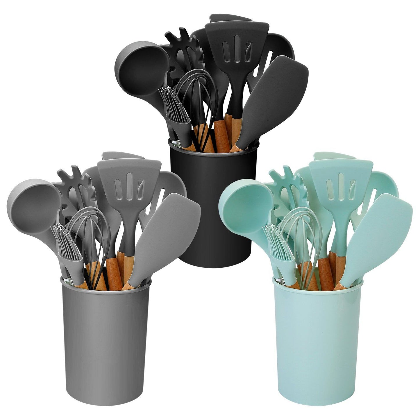 Charly | 11-Piece: Silicone Kitchen Utensil Set