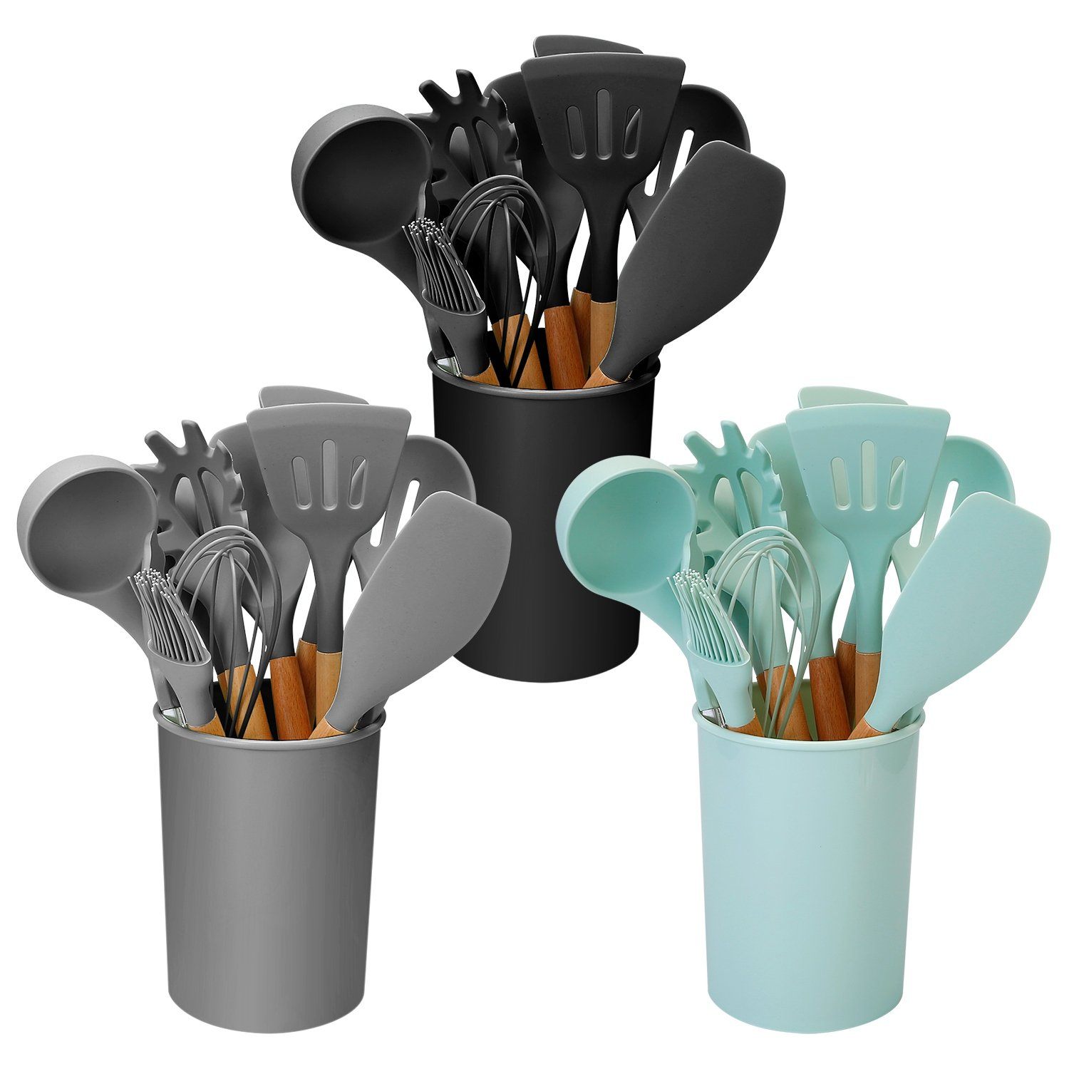 Charly | 11-Piece: Silicone Kitchen Utensil Set