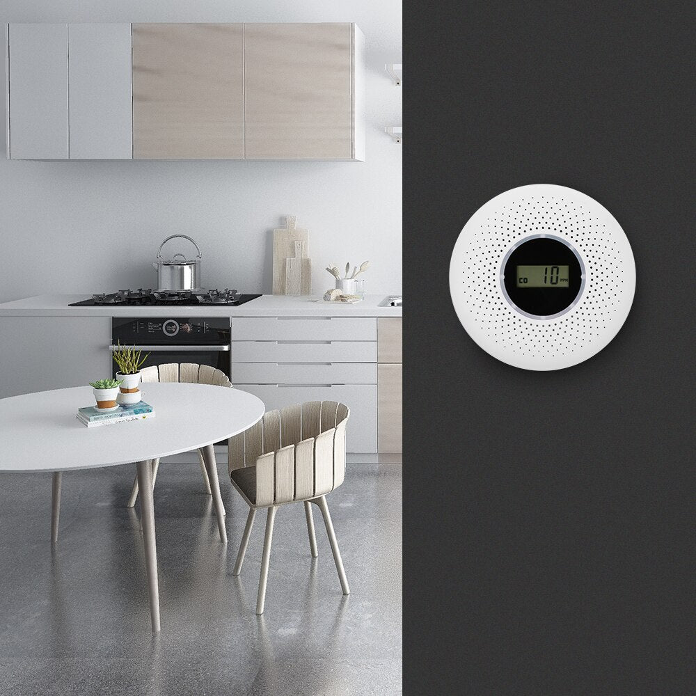 Charly | 2-in-1 Carbon Monoxide & Smoke Detector with Display