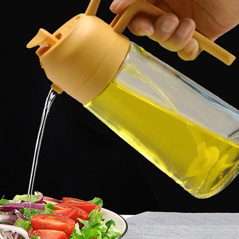 Charly | 2-in-1 Glass Oil Sprayer and Dispenser