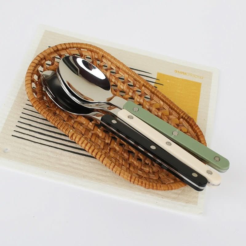 Charly | 24-piece stainless steel cutlery set with engraving