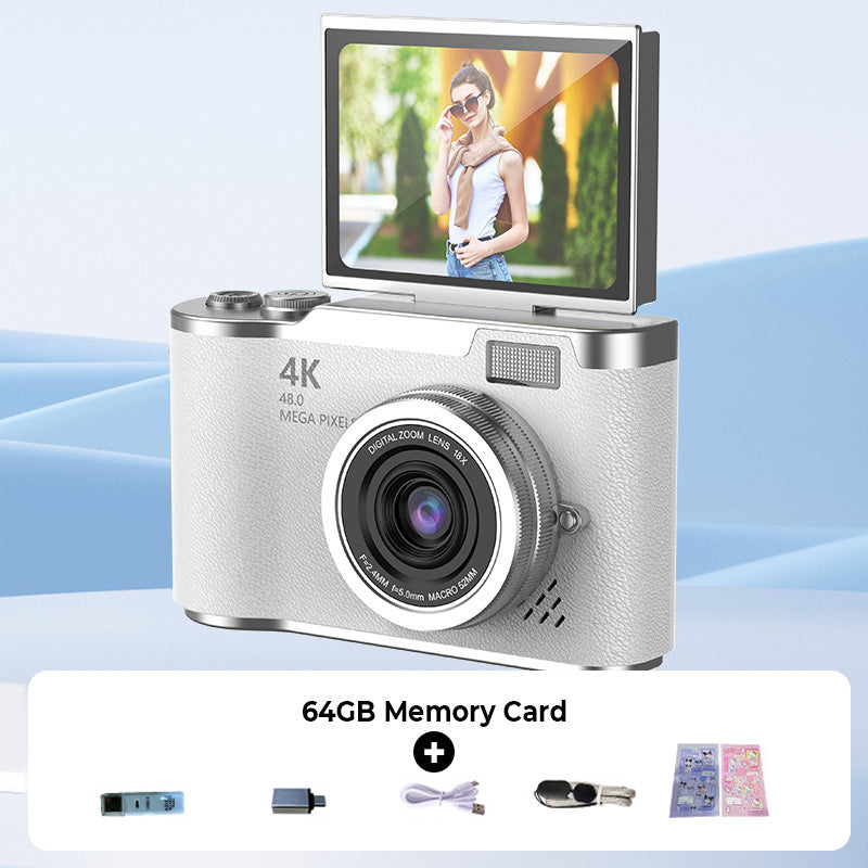 Charly | 4K HD Flip Screen Digital Camera