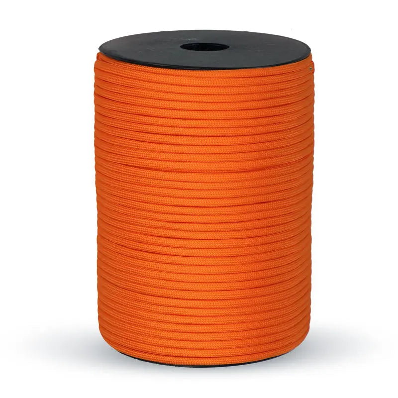 Charly | 550 Military Standard Paracord Rope: 100m 4mm Outdoor Survival Gear for Parachute, Tent, Lanyard, Belt - 9-Core Rope for Camping & Emergencies