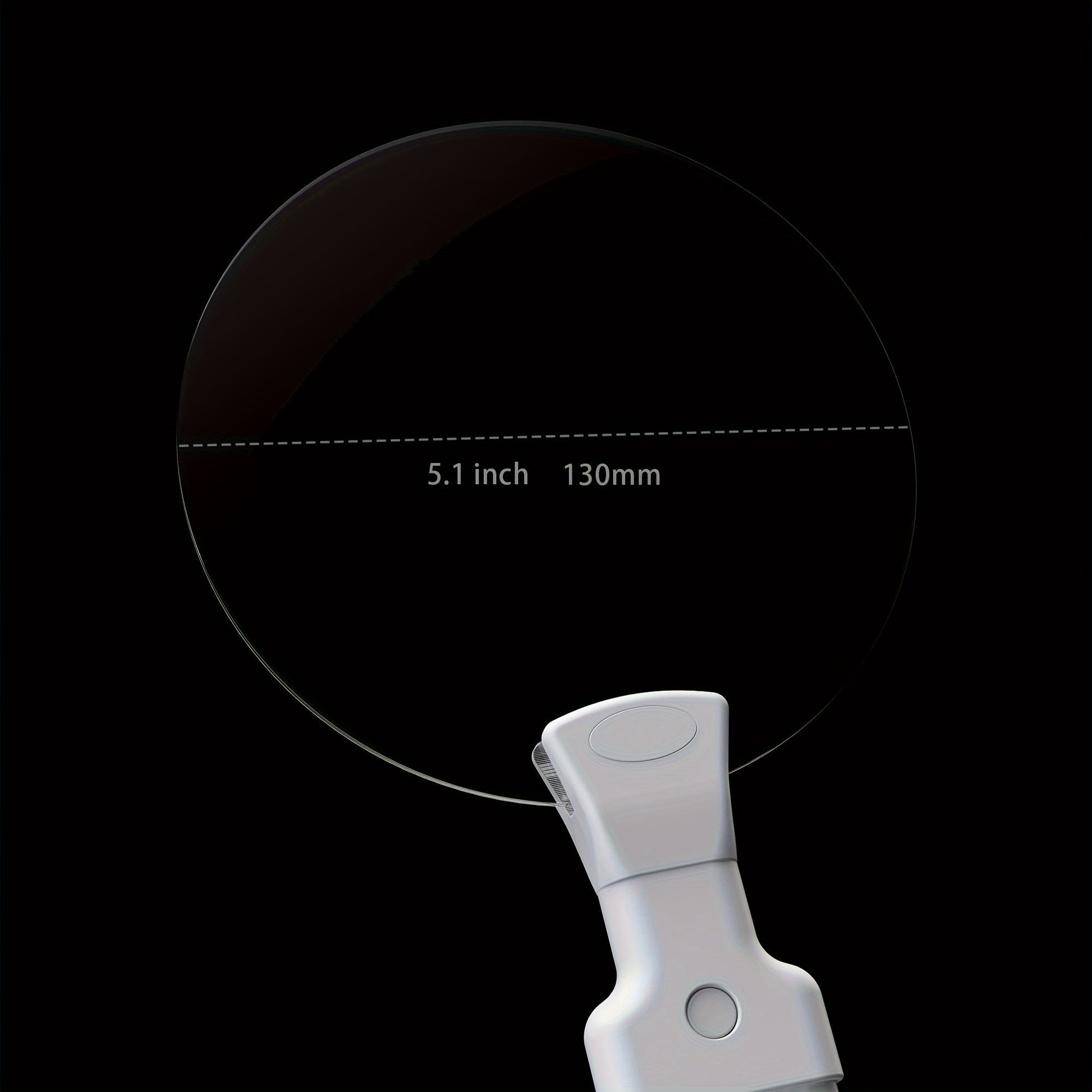 Charly | 5X Magnifying Glass Pro – Hands-free adjustable neck loupe for the elderly and visually impaired – Perfect for reading, sewing, crafting, and inspection