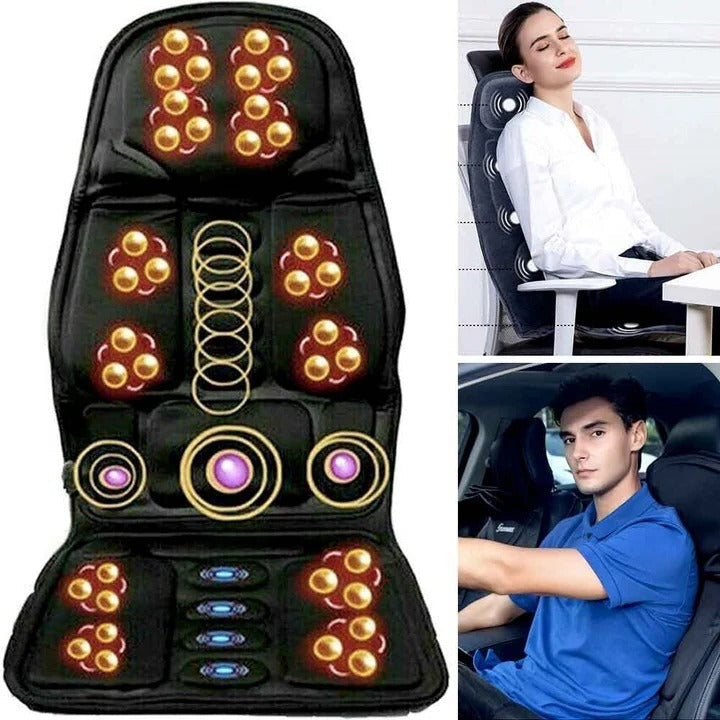 Charly | 8 Mode Massage Chair Pad With Heated Back Neck Cushion