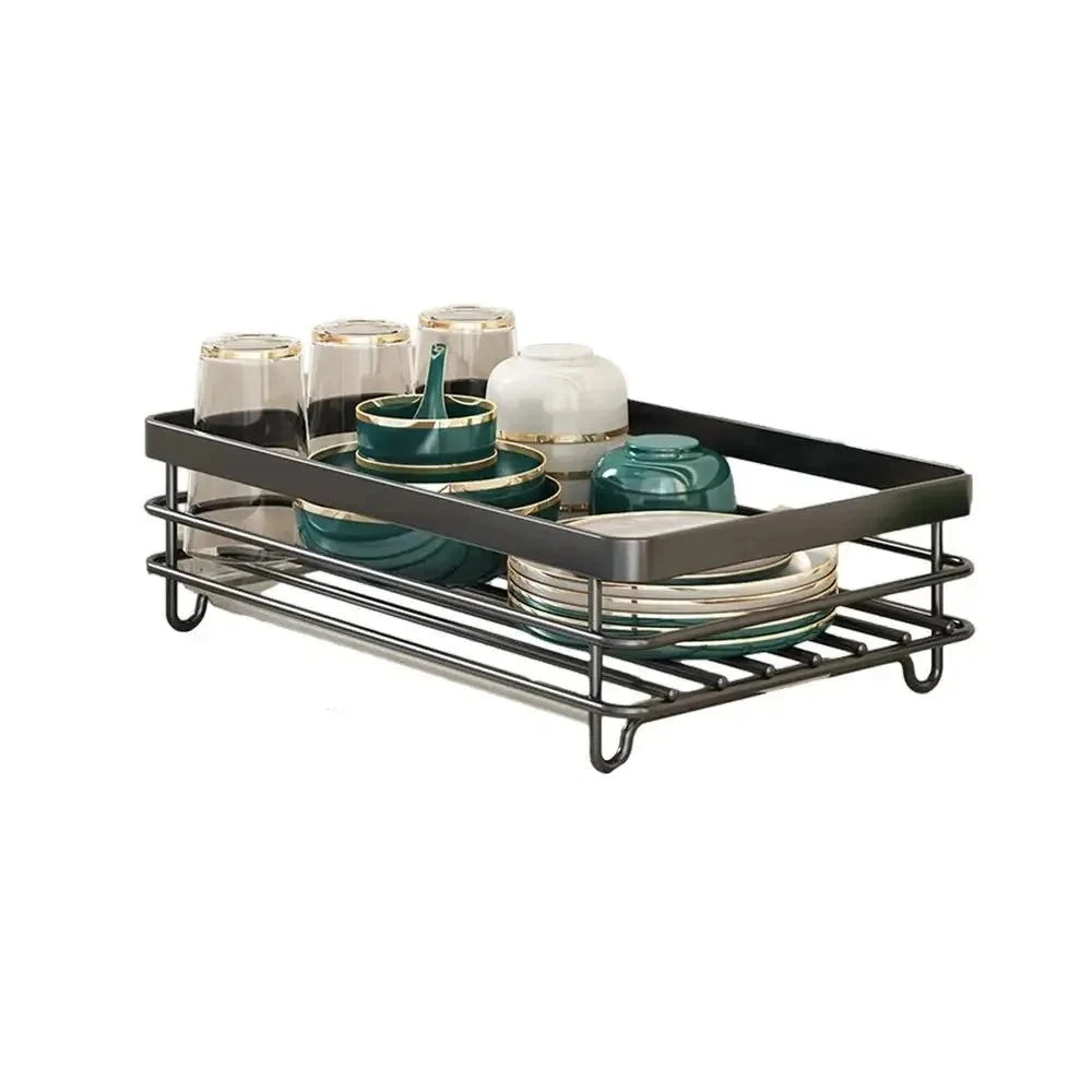 Charly | Adjustable Dish Drying Rack with Cutting Board Holder