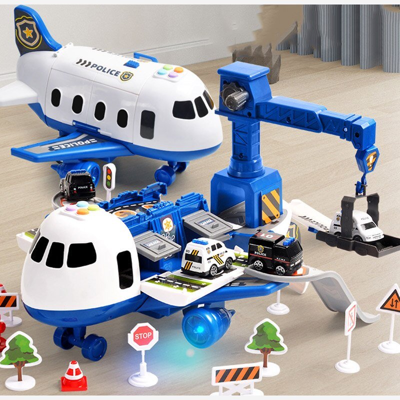 Charly | Adventure Airplane & Vehicle Toy Set | Durable, Non-Toxic & Educational Play for Kids