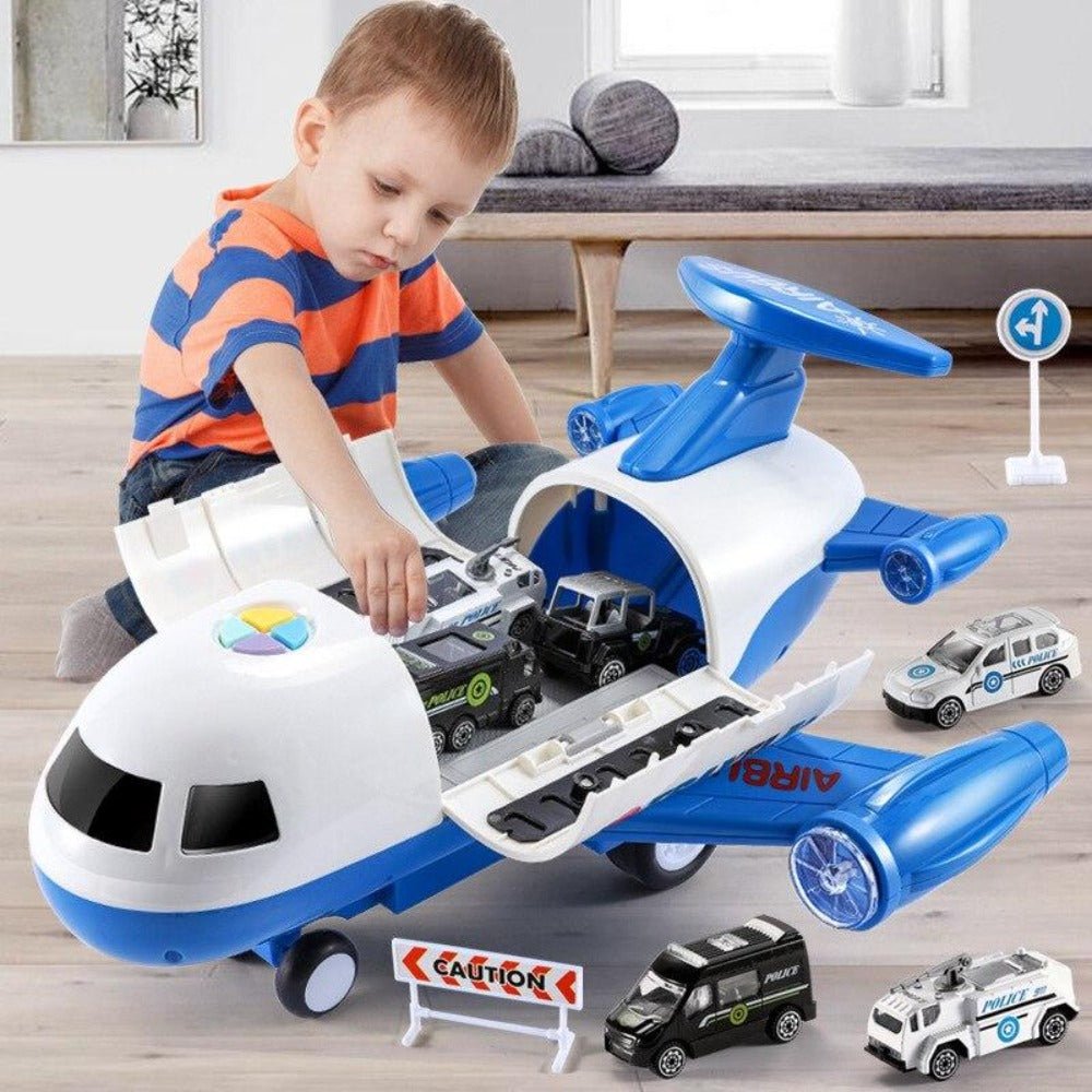 Charly | Adventure Airplane & Vehicle Toy Set | Durable, Non-Toxic & Educational Play for Kids