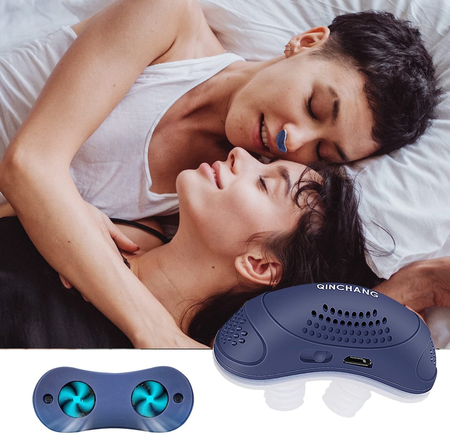 Charly | Anti-Snoring Device | Tubeless, Maskless Micro-CPAP