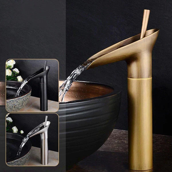 Charly | Antique Waterfall Bathroom Faucet
