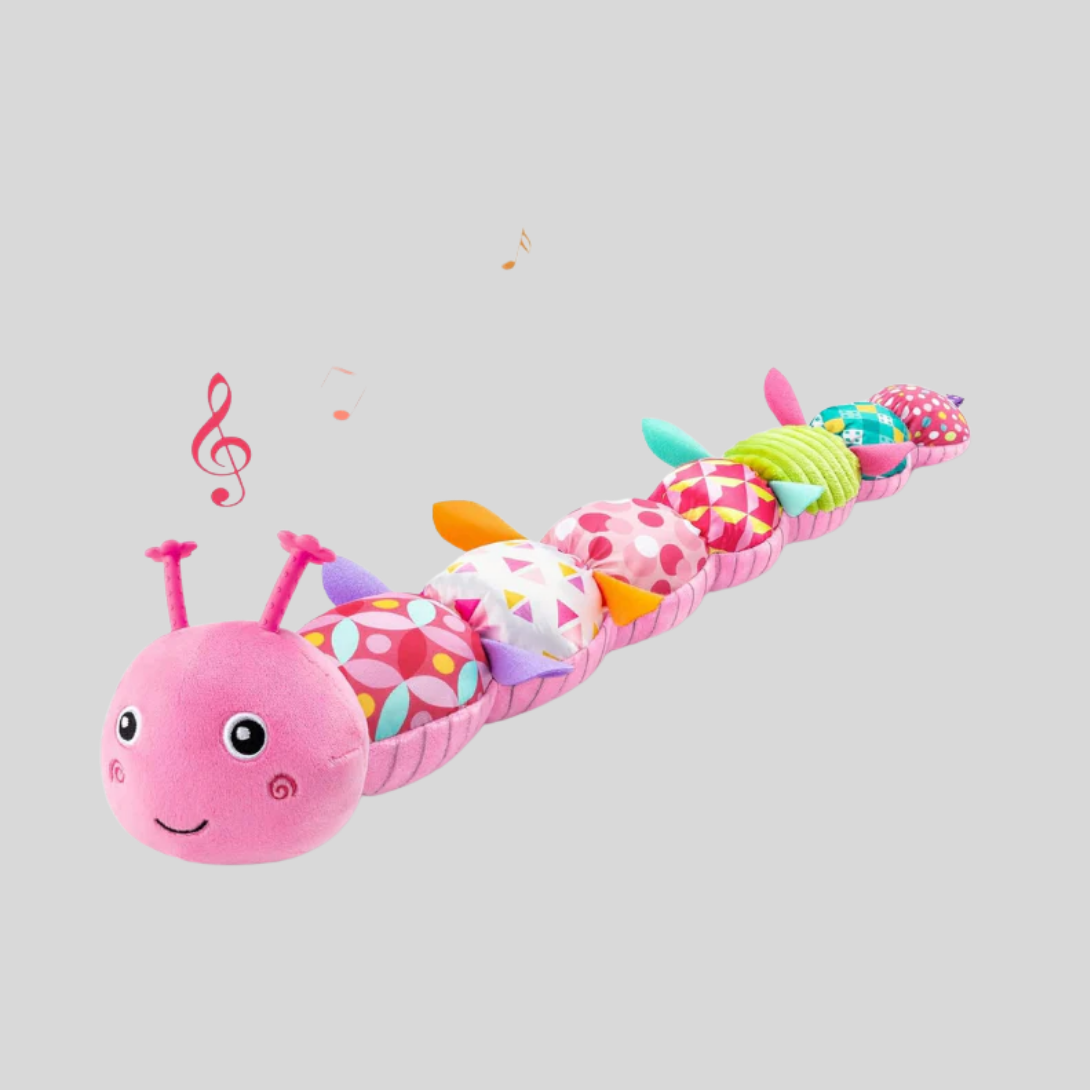 Charly | Baby Caterpillar Plush Rattle Toy